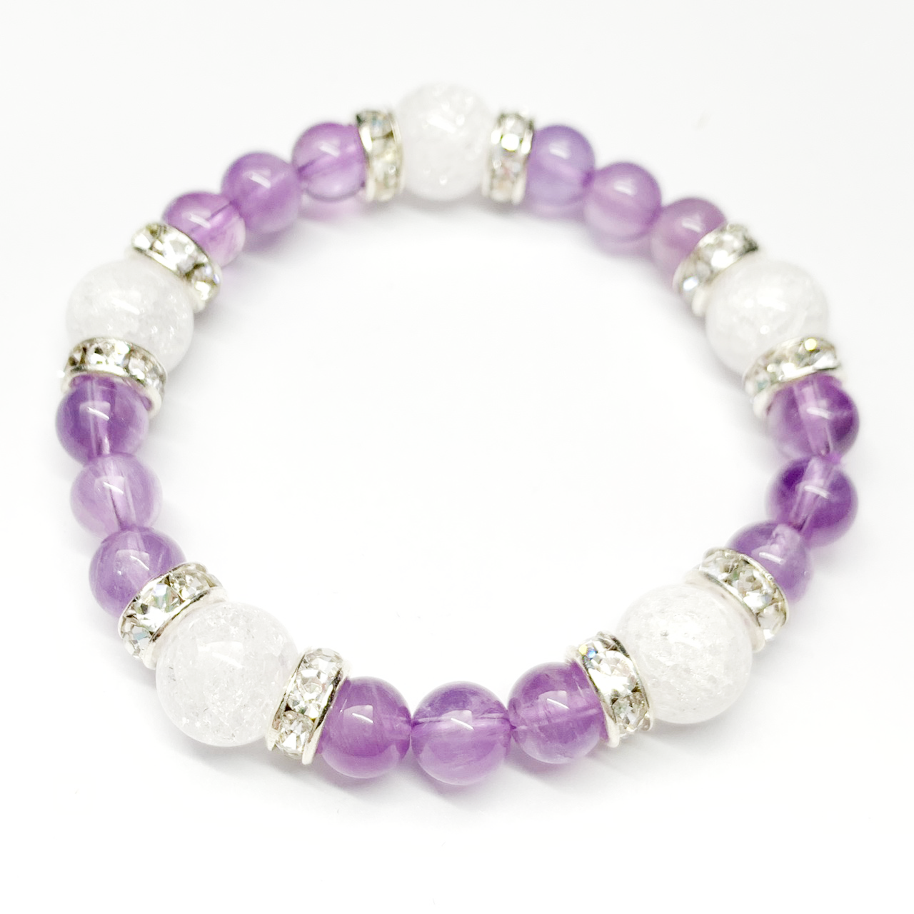 アメジスト・クラック水晶